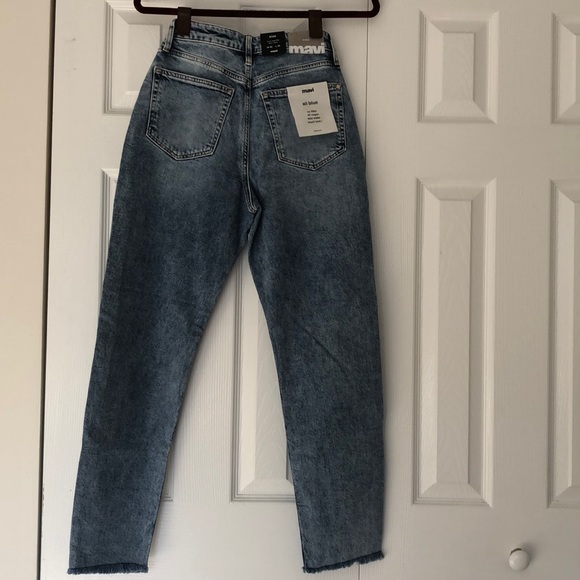 Mavi Star Iconic High rise Mom Jean Blue Size 26 L 29 - Picture 8 of 14